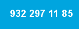 932 297 11 85 932 297 11 85